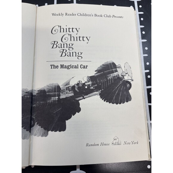 1964 Chitty Chitty Bang Bang Hardcover Book By Ian Fleming - Picture 2 of 4